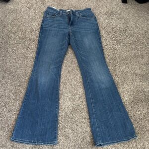 Levi's Medium Blue Flare Jeans